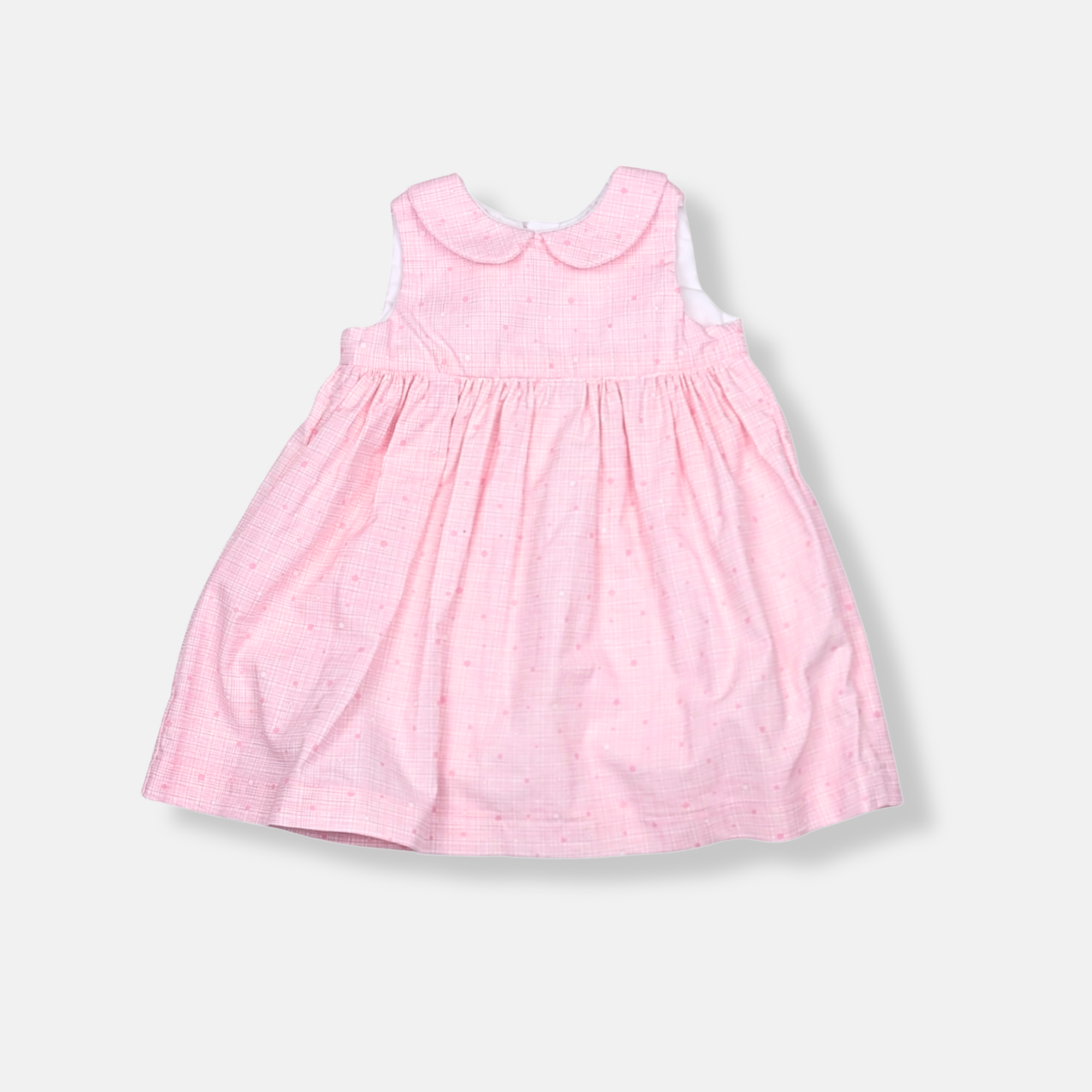 Little Pink Dot Dress – Sea Island Stitches