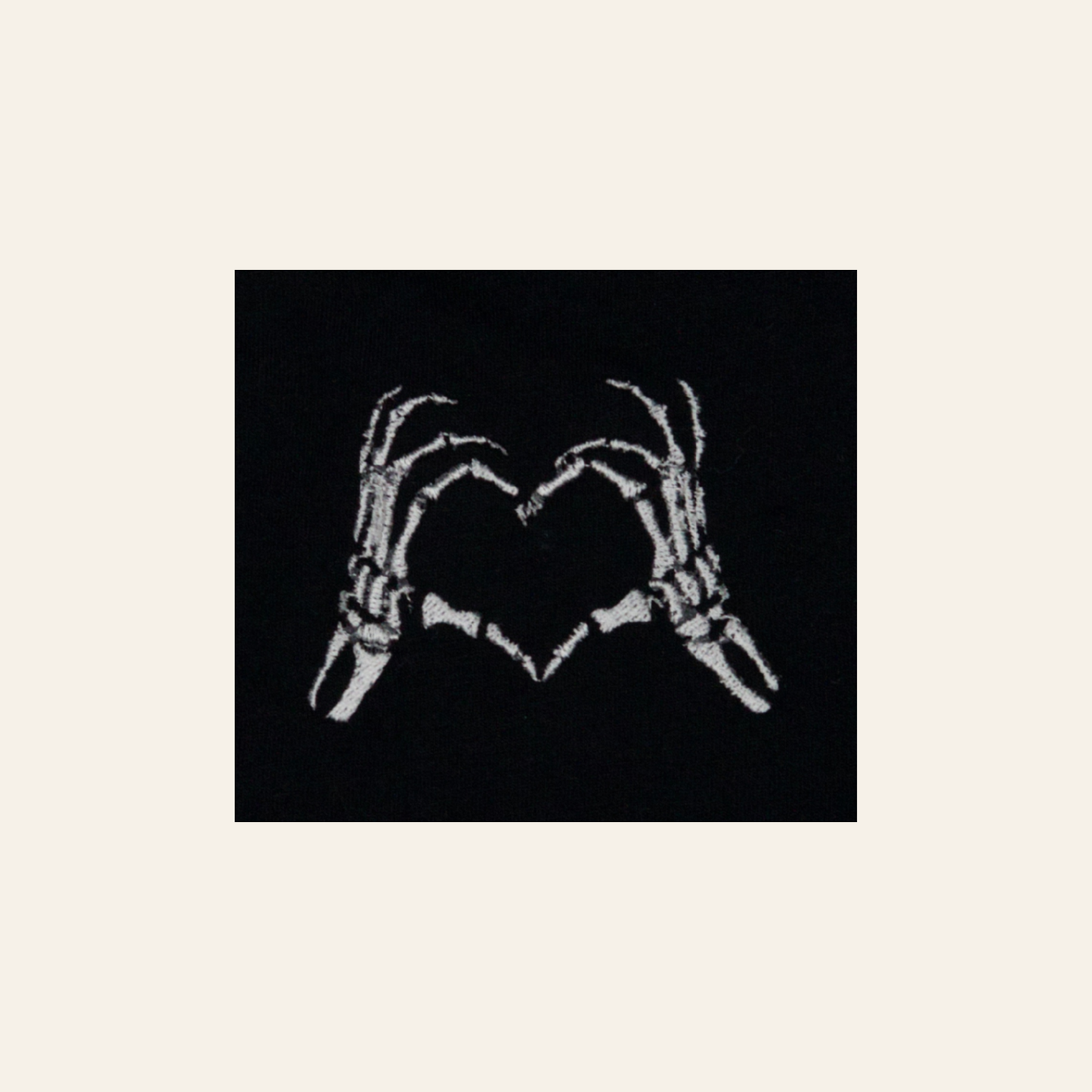 Skeleton Hands Heart Kids T-Shirt