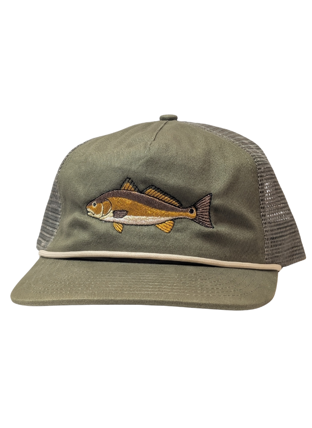 Red Drum Cap - Green
