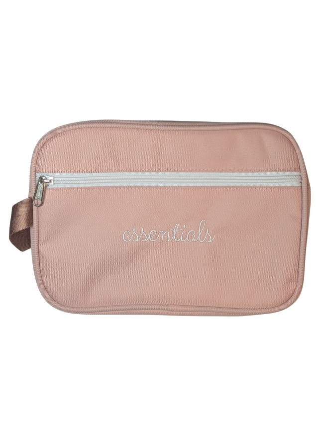 Essentials Tolietry Bag - Pink