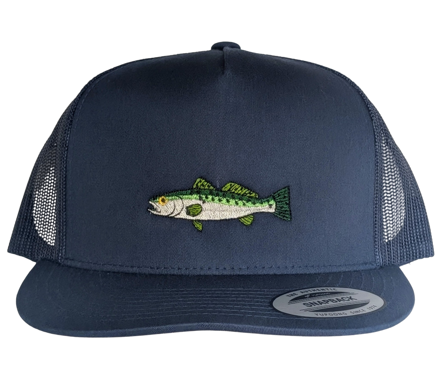 Small Trout Cap - Navy Snapback
