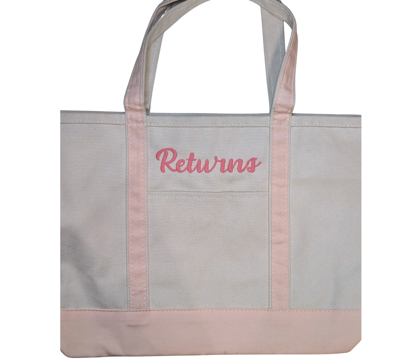 Returns Tote Powder Pink - Large