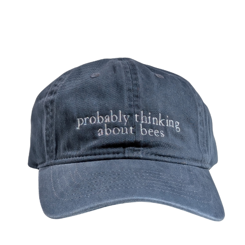 Probably Thinking About Bees Cap