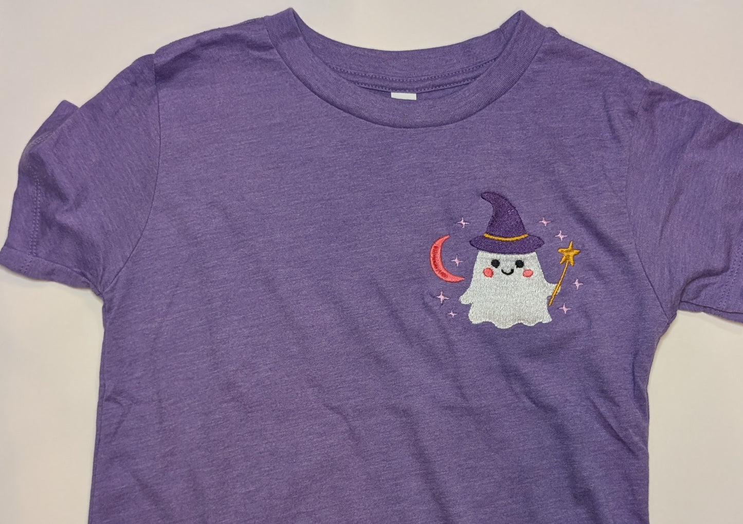 Happy Ghost W/Wand Kids T-Shirt