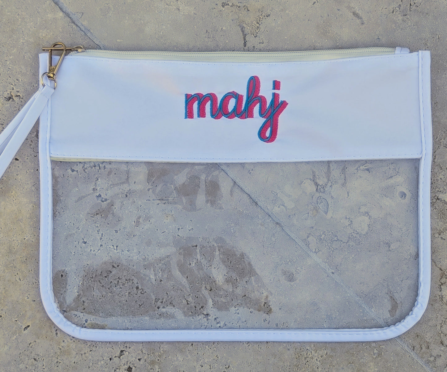 mahj Project Bag - White