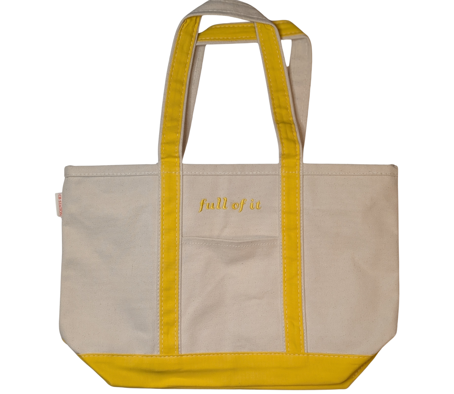 Full Of It Tote Yellow - Medium