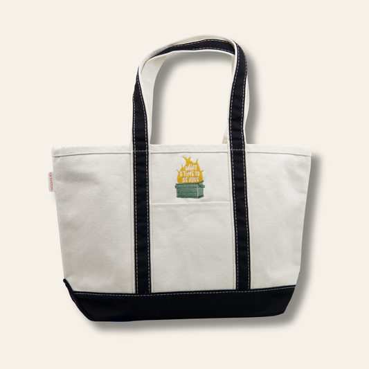 Dumpster Fire Tote - Medium