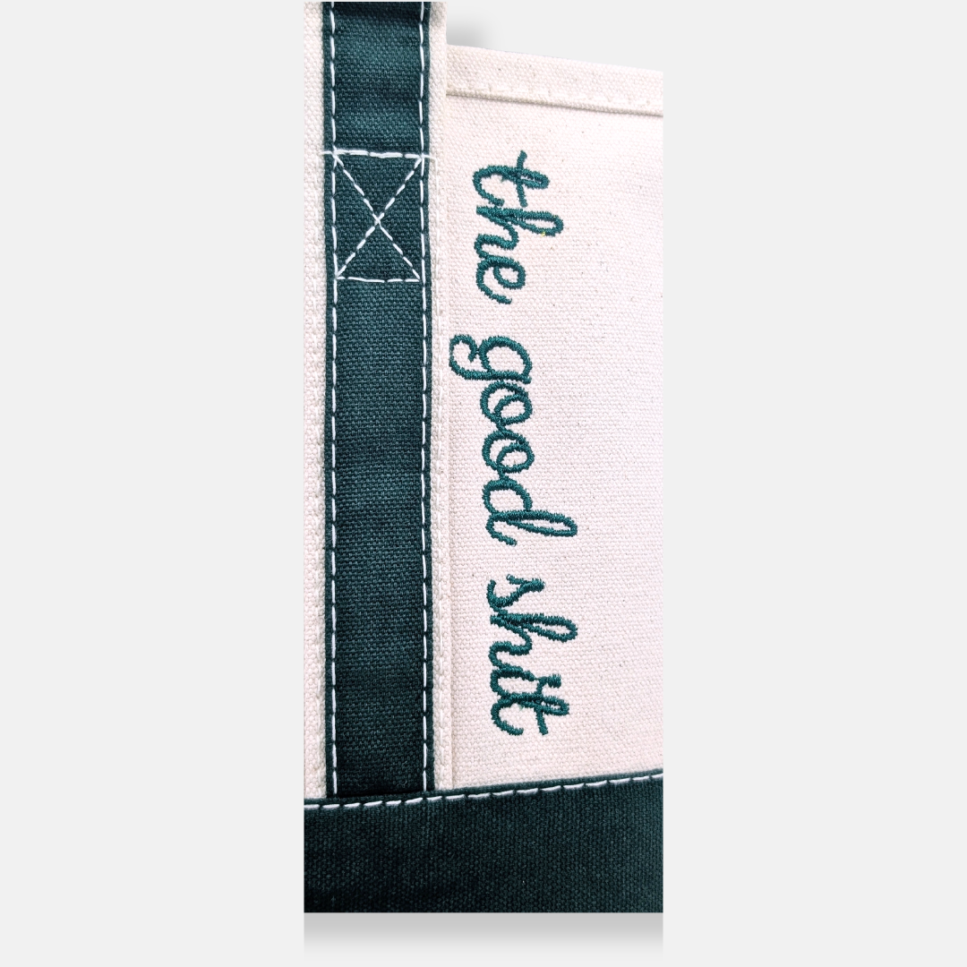 The Good Shit 2 Bottle Wine Tote