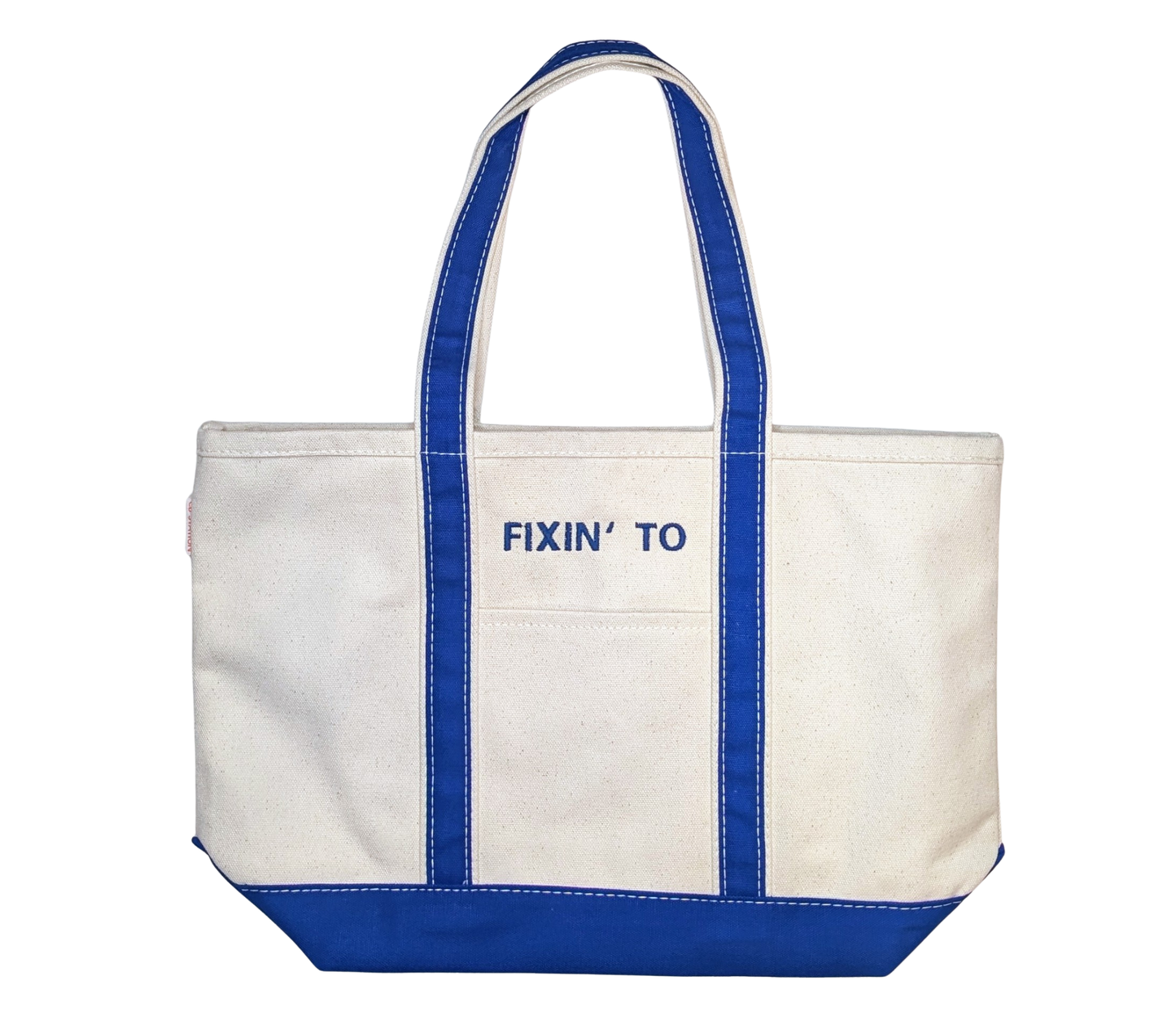 Fixin' To Tote Royal Blue - Medium