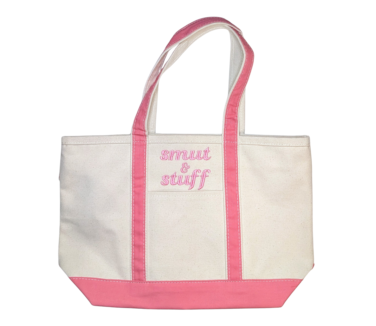 Smut & Stuff Tote Hot Pink - Medium