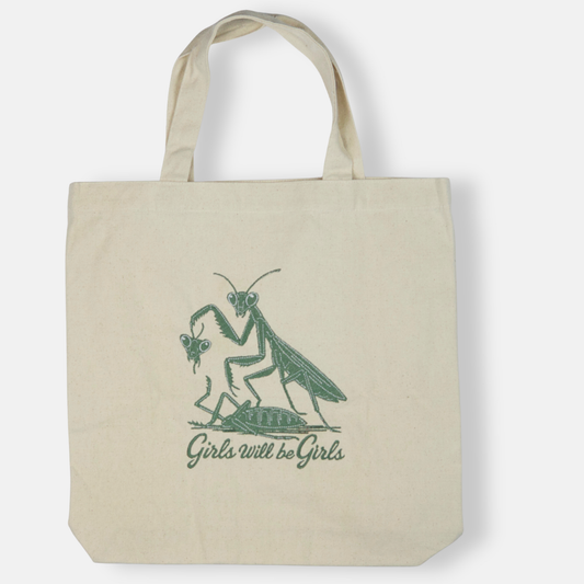 Girls Will Be Girls Farmers Market Tote