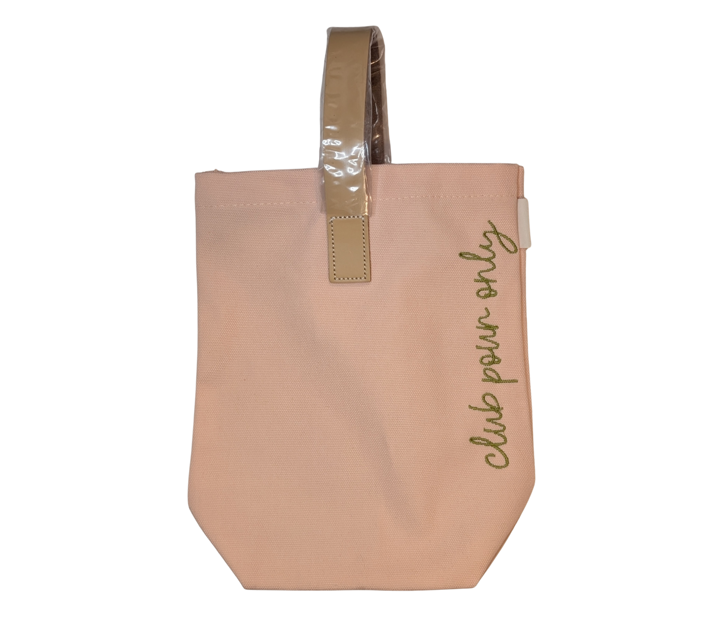 Club Pour Only 2 Bottle Wine Tote - Pink