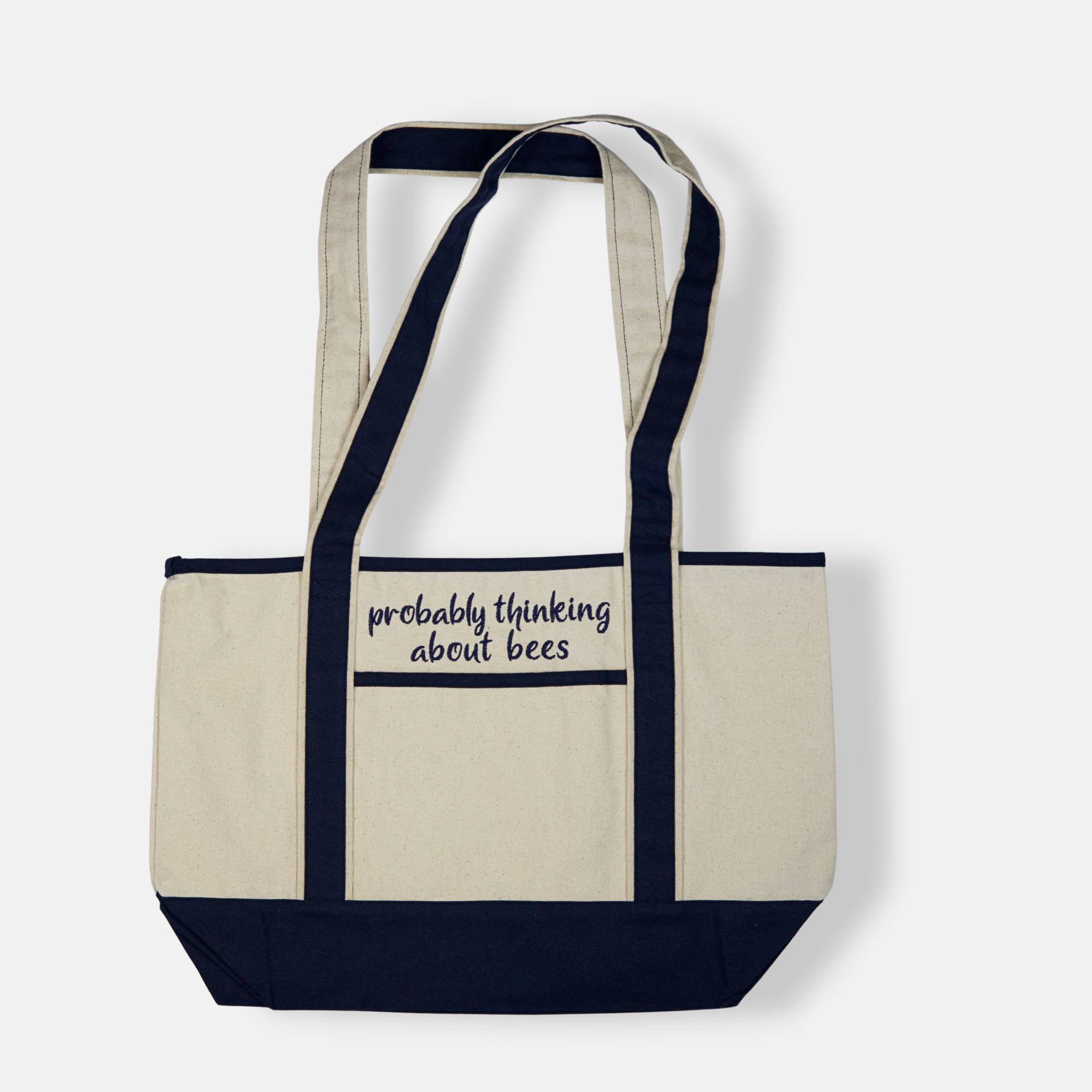 Probably Thinking About Bees Farmers Market Tote Bag
