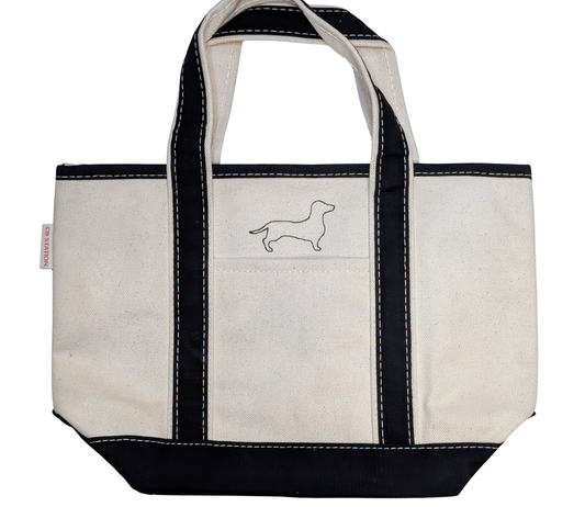 Dachshund Outline Sm Tote