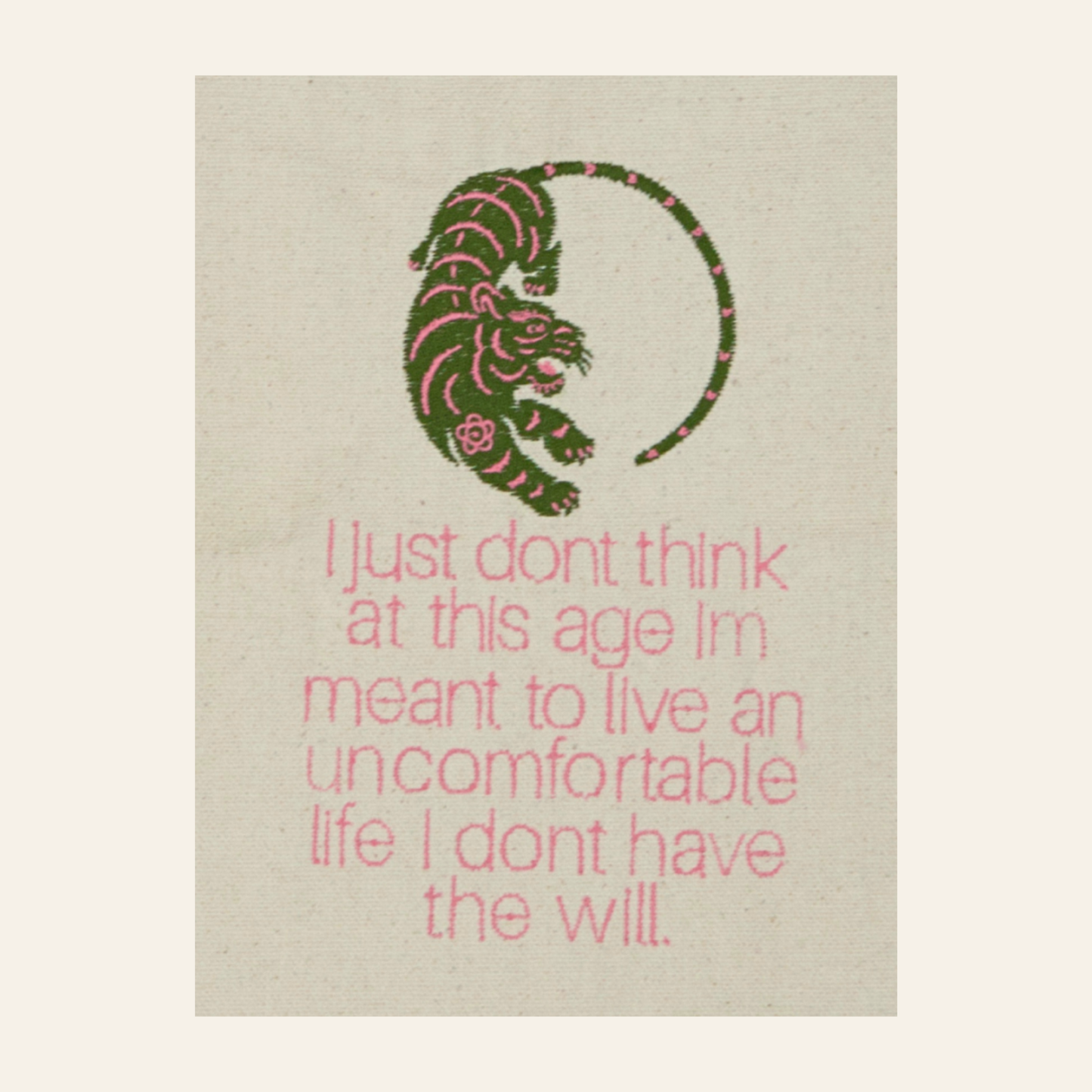 I Don't Have The Will Farmers Market Tote