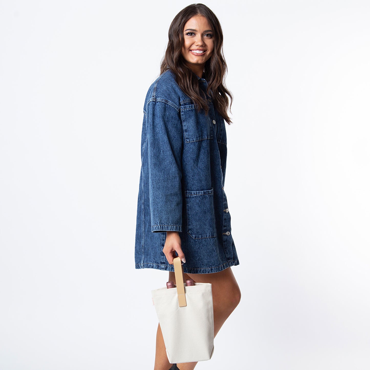 Leather Grip Two Bottle Wine Tote: Uniquely Yours