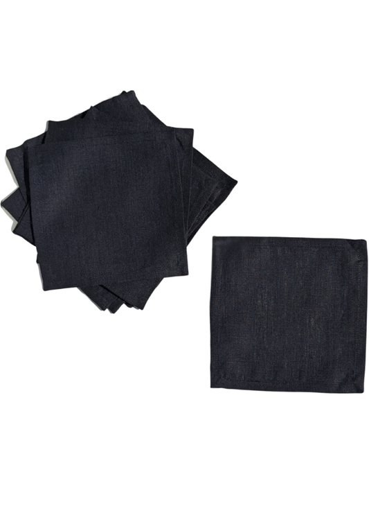 Solid Linen Cocktail Napkins: Uniquely Yours