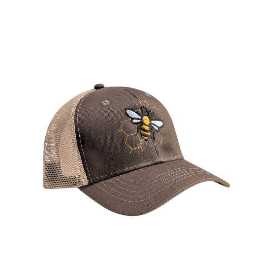 Bee & Honeycomb Trucker Hat