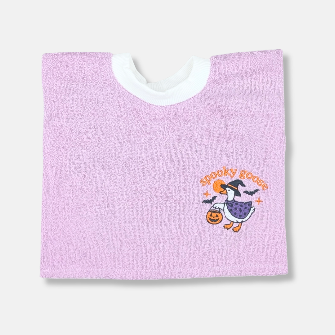 Spooky Goose Pullover Bib