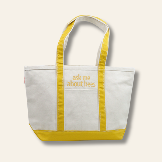 Ask Me About Bees Tote - Medium