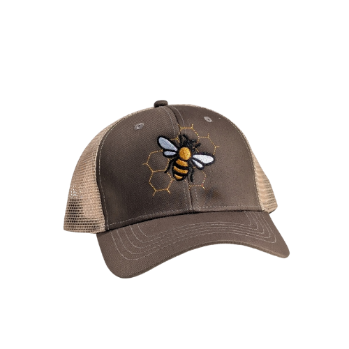 Bee & Honeycomb Trucker Hat