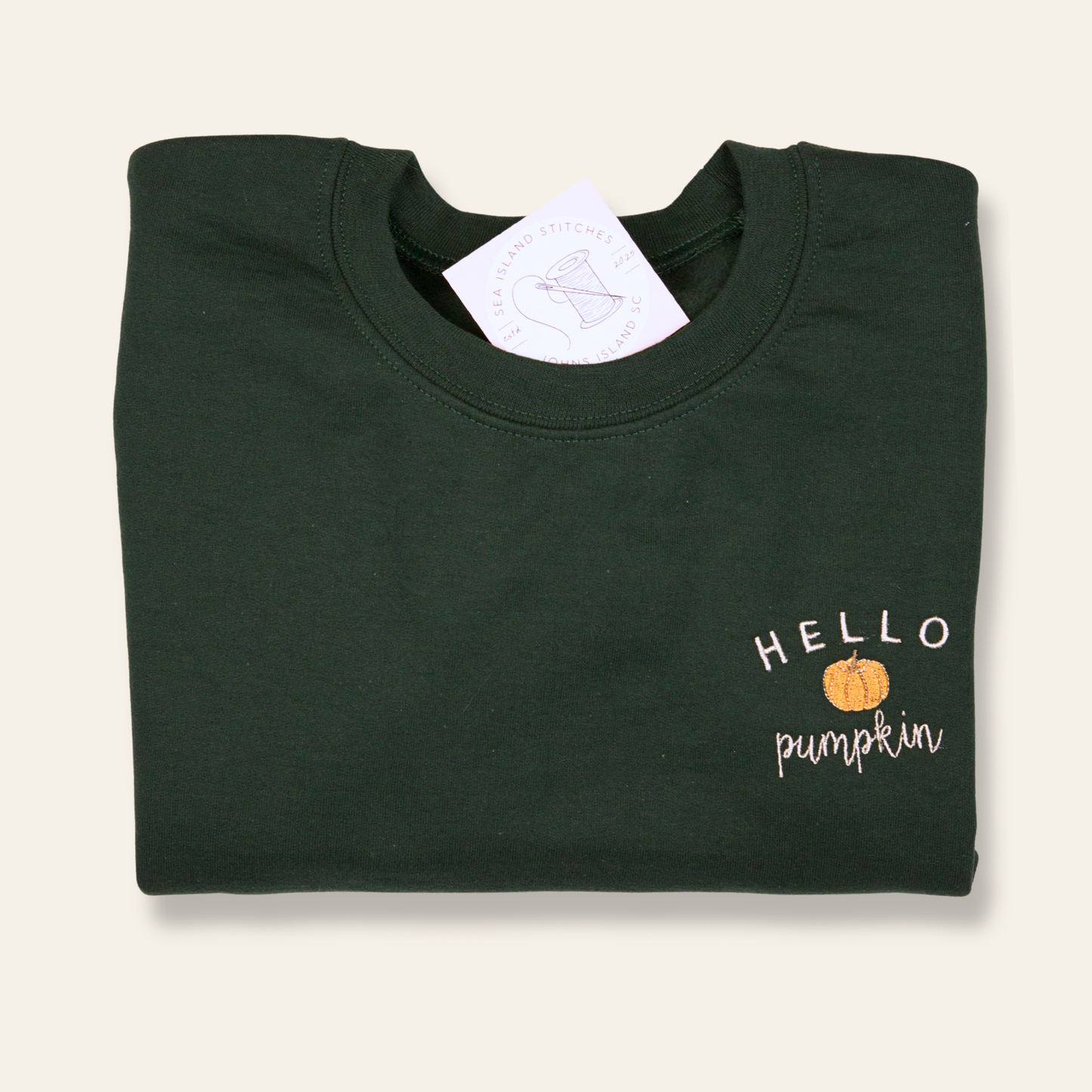 Hello Pumpkin Adult Sweatshirt