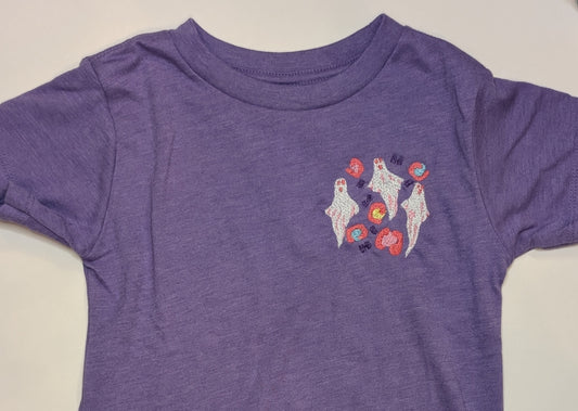 Floral Ghosts Kids T-Shirt