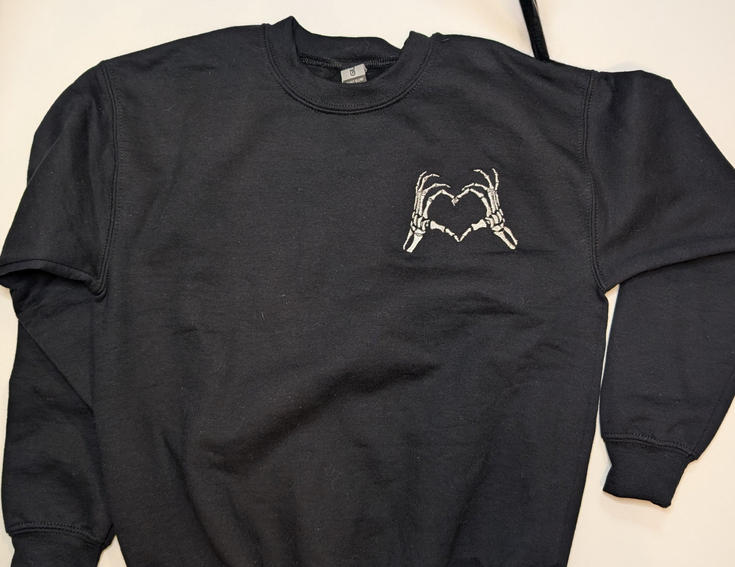 Skeleton Hands Heart Youth Sweatshirt