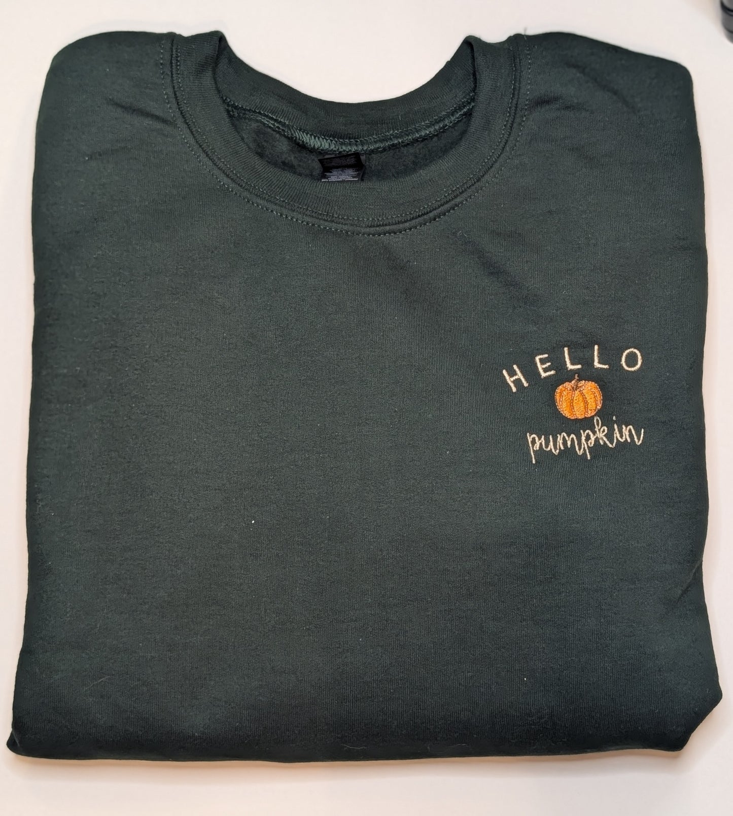 Hello Pumpkin Adult Sweatshirt