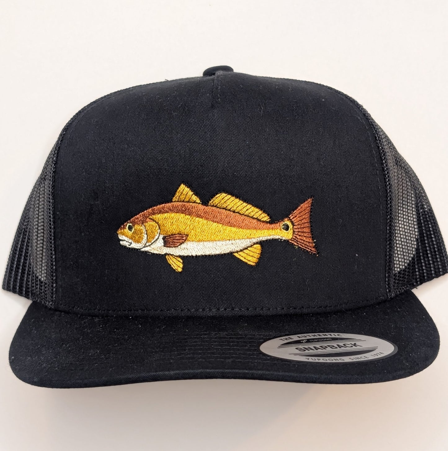 Red Drum Cap - Blk Snapback