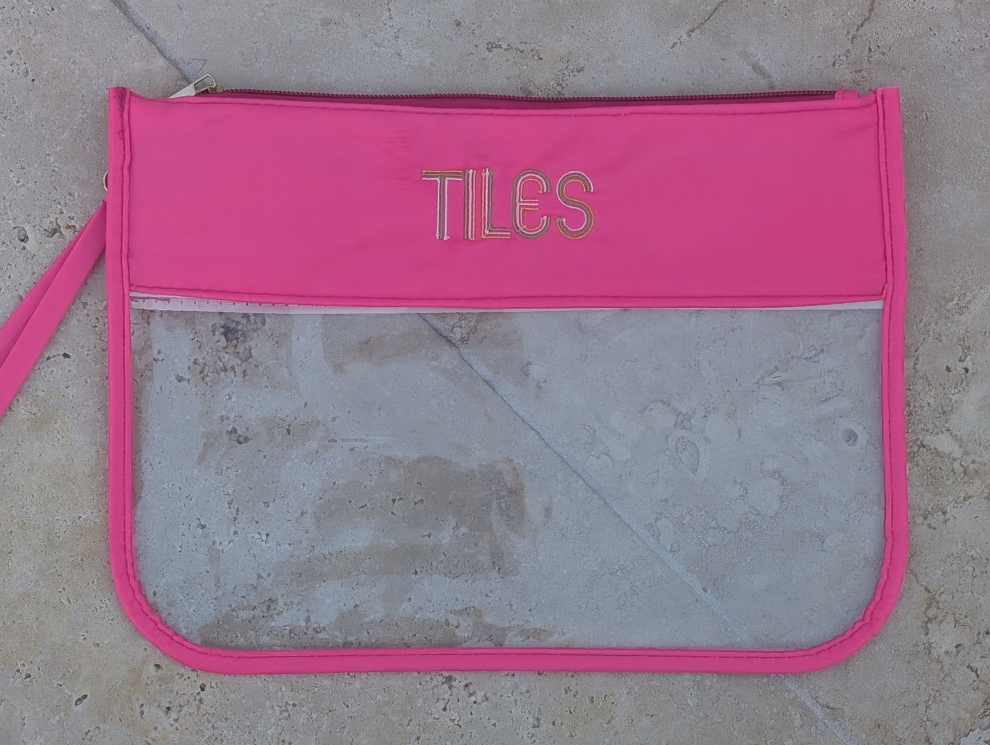TILES Project Bag - Pink