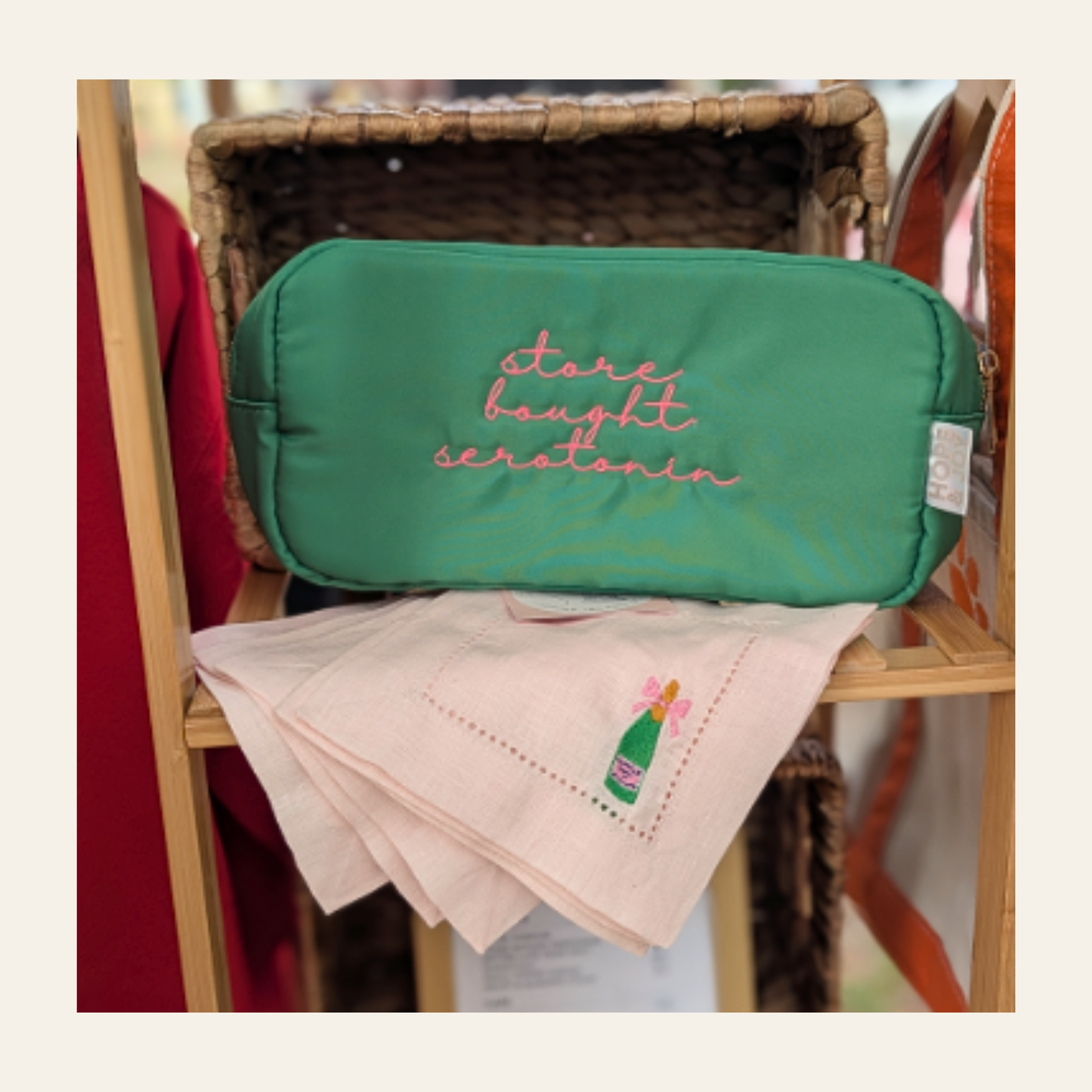 Store Bought Serotonin Toiletry Pouch