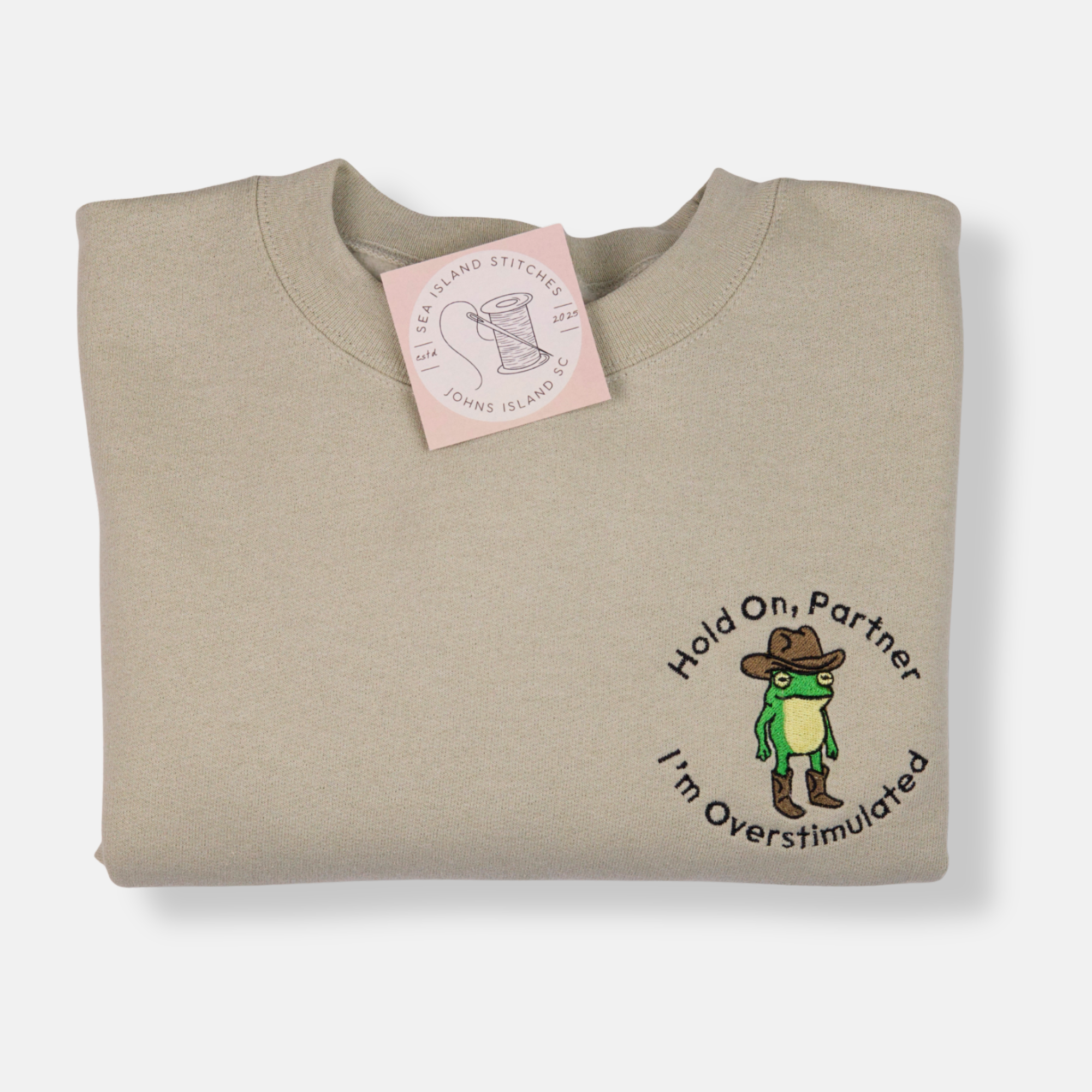 Hold On, Partner Adult Sweatshirt